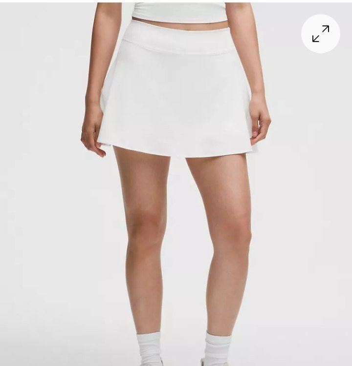 Lightweight High-Rise Tennis Skirt