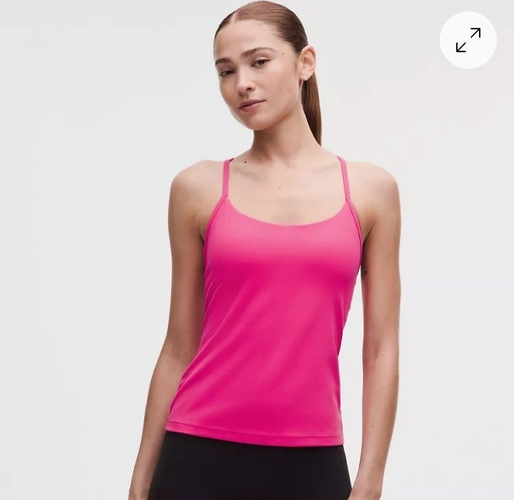 Flow Y Tank Top Light Support, B/C Cup