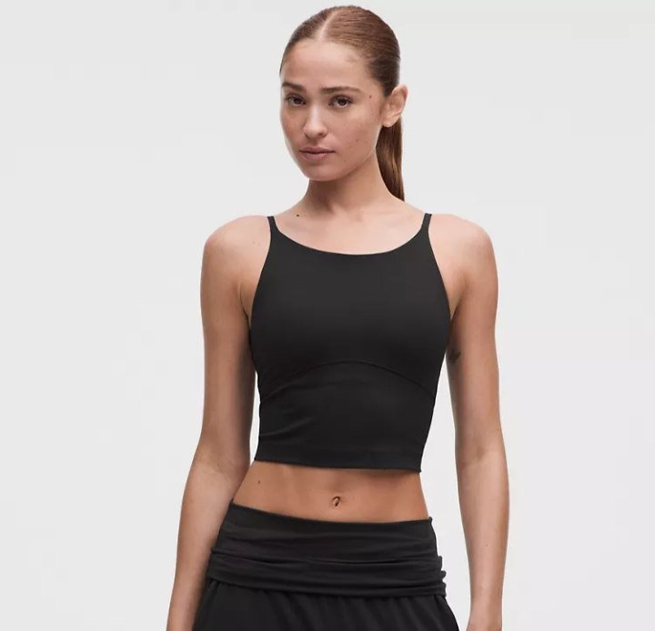 Wunder Under Cropped Tank Top Light Support, B/C Cup