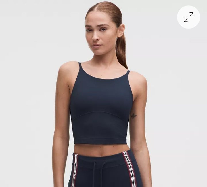 Wunder Under Cropped Tank Top Light Support, B/C Cup