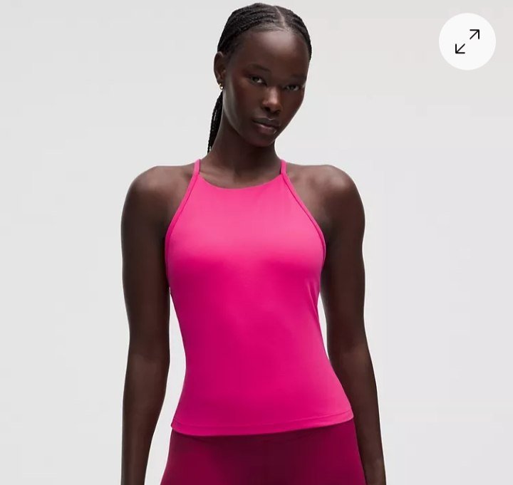 Flow Y High-Neck Tank Top Light Support, B/C Cup