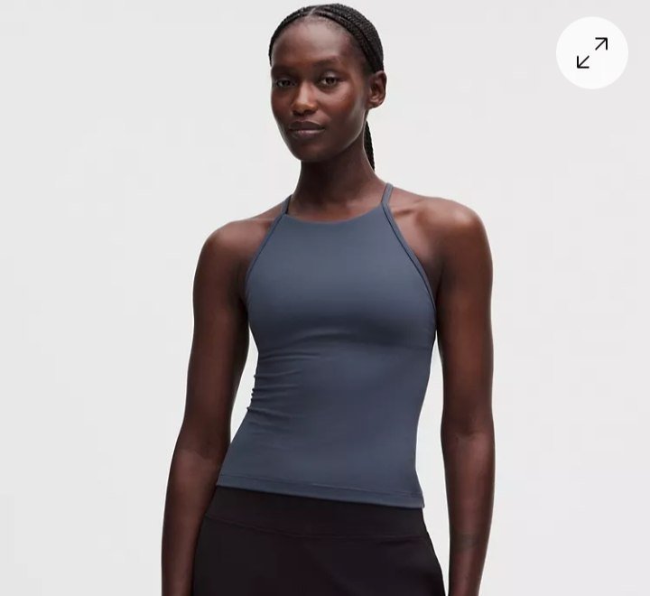 Flow Y High-Neck Tank Top Light Support, B/C Cup