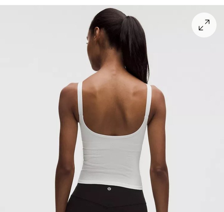 Ebb to Street Scoop-Neck Cropped Tank Top Light Support, B/C Cup