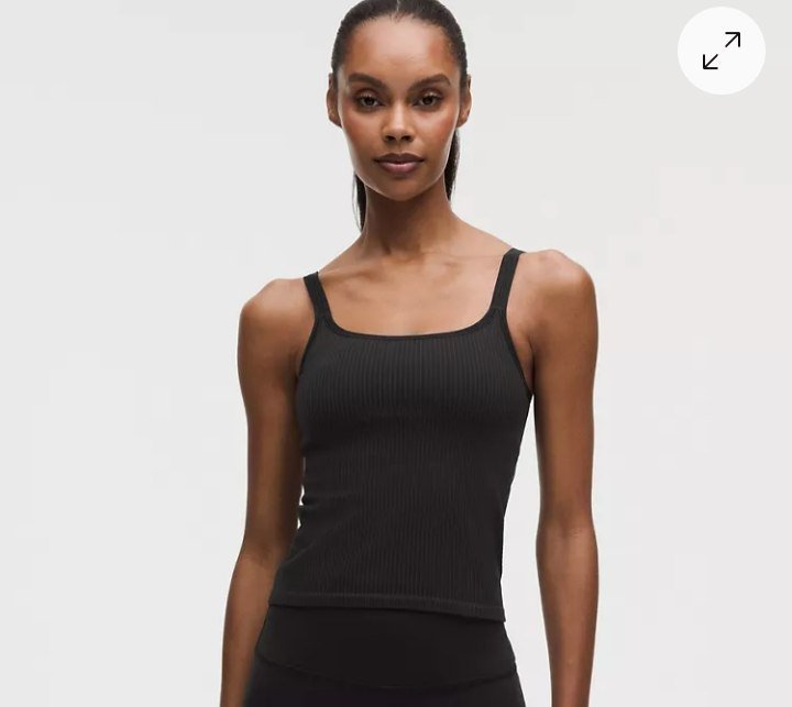 Ebb to Street Scoop-Neck Cropped Tank Top Light Support, B/C Cup