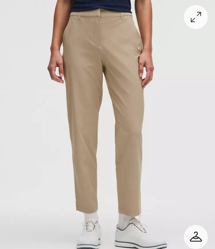 Stretch Twill Golf Pant Regular Stitched Logo