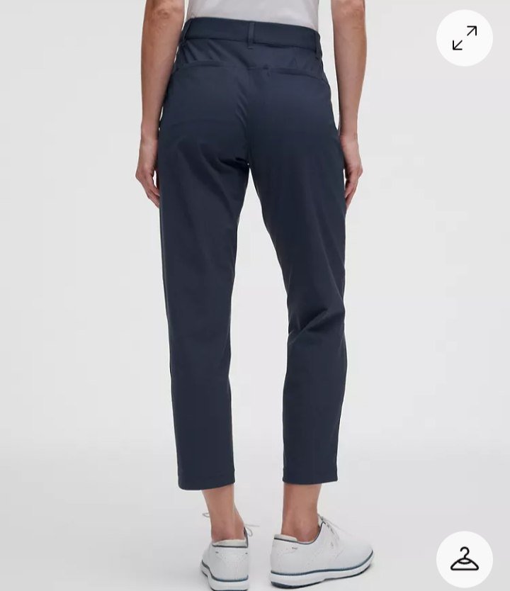 Stretch Twill Golf Pant Regular Stitched Logo