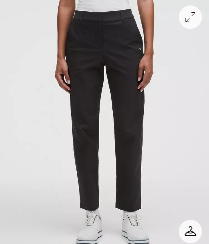 Stretch Twill Golf Pant Regular Stitched Logo