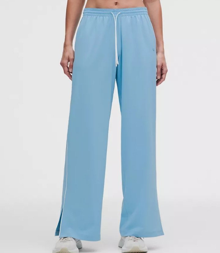 Court Rival Wide-Leg Track Pant Regular Contrast Drawcord