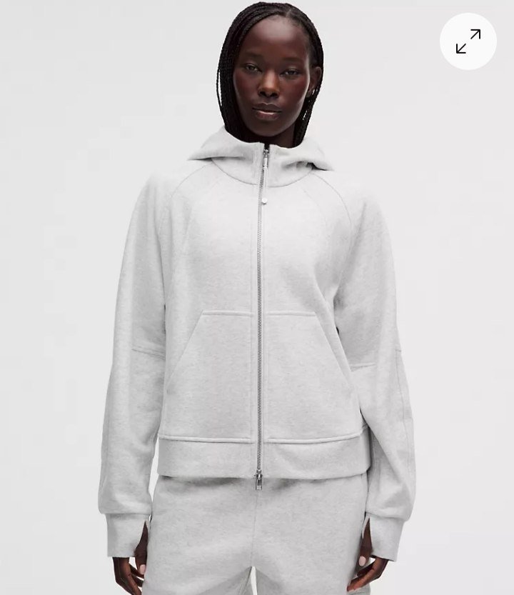 Scuba Evolve Oversized Full-Zip Hoodie
