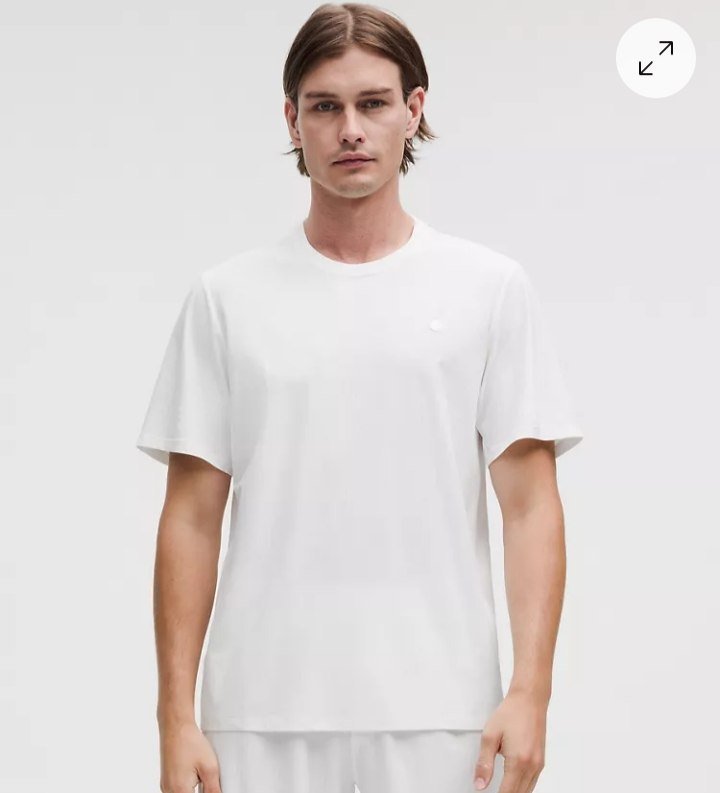 UV-Protective Striped Mesh Tennis T-Shirt