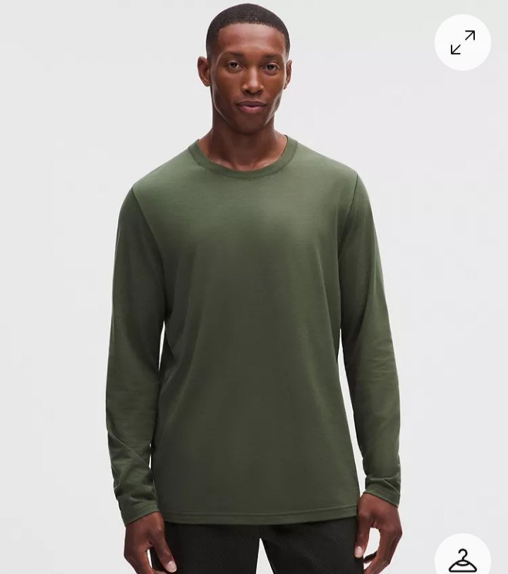 Everyday Cotton-Blend Classic Long-Sleeve T-Shirt