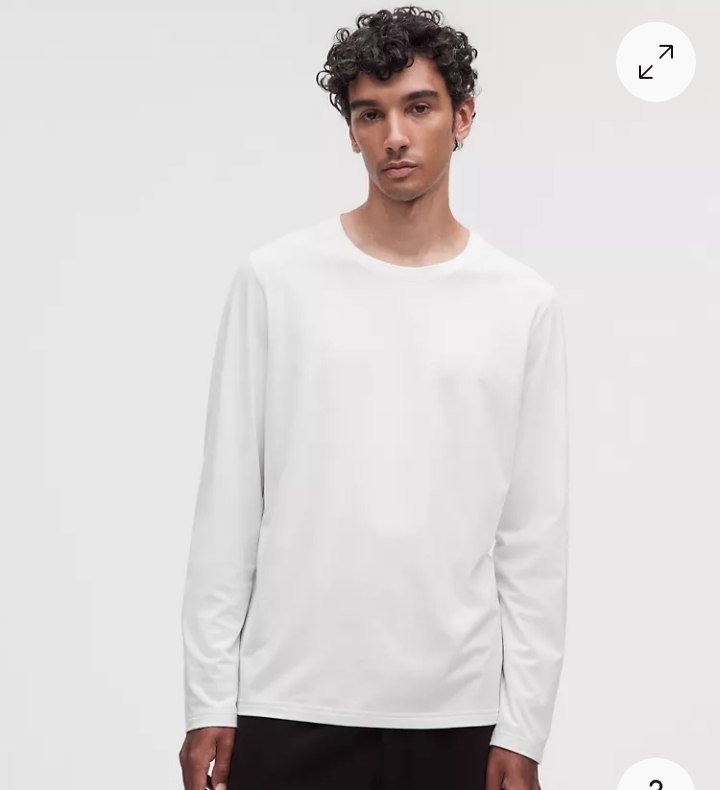 Everyday Cotton-Blend Classic Long-Sleeve T-Shirt