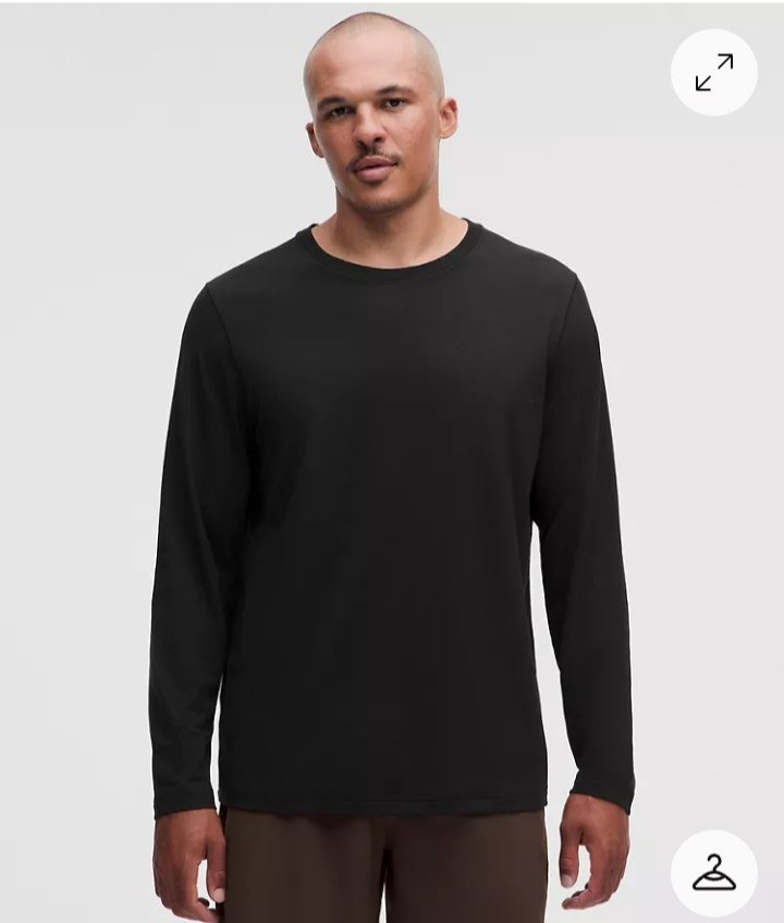 Everyday Cotton-Blend Classic Long-Sleeve T-Shirt
