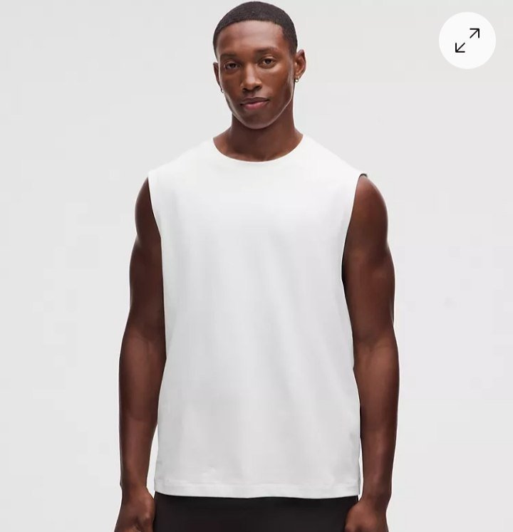 Mesh Soft Jersey Sleeveless Tank Top