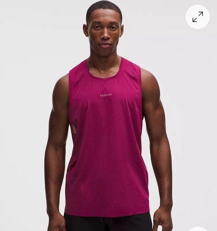 Men's Fast and Free Singlet Race Length
