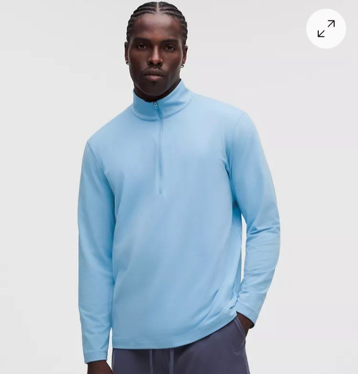 Soft Jersey Half Zip