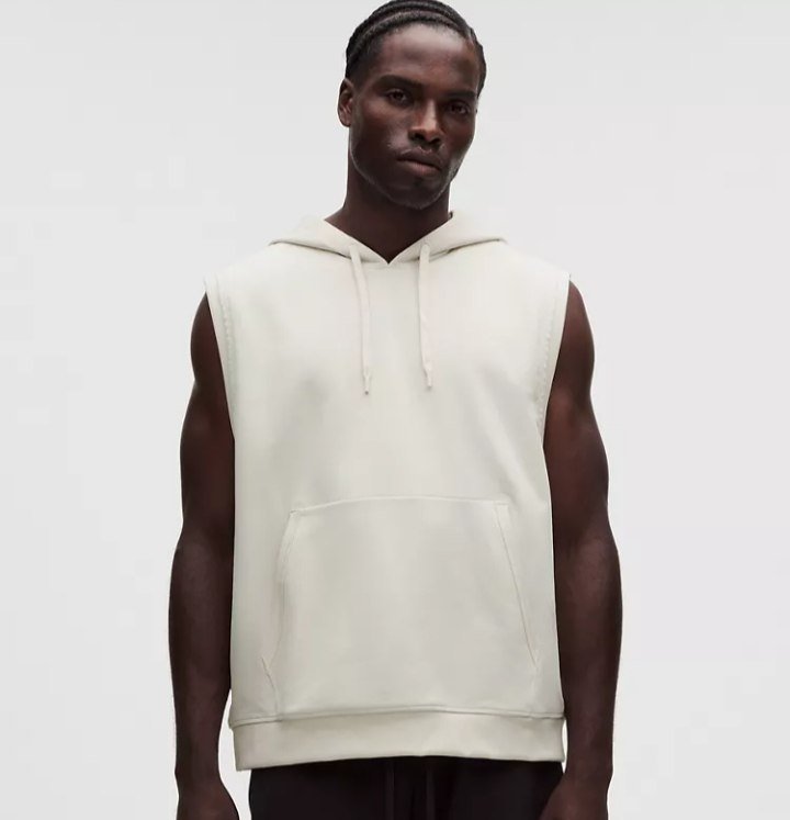 Warm-Up Sleeveless Gym Hoodie