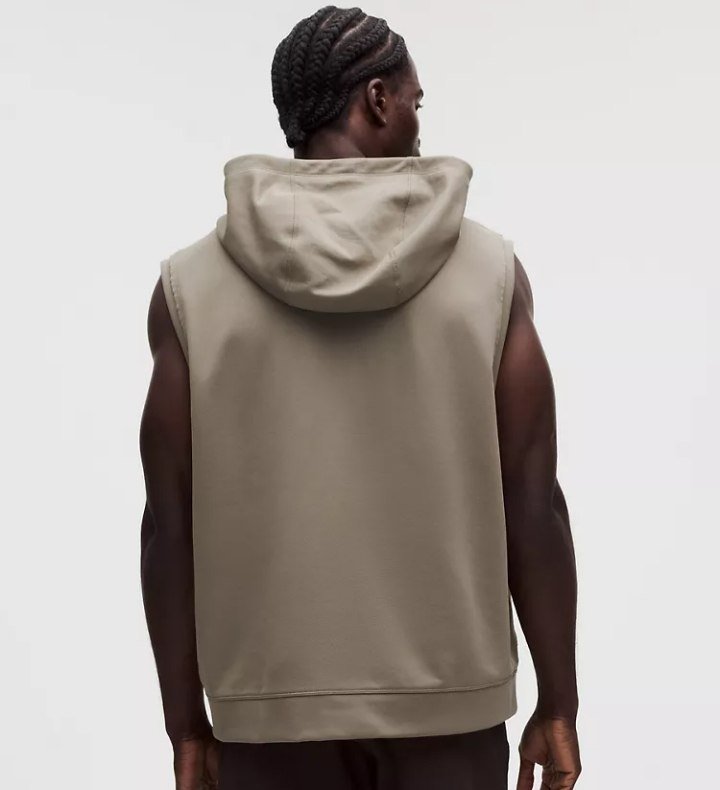 Warm-Up Sleeveless Gym Hoodie