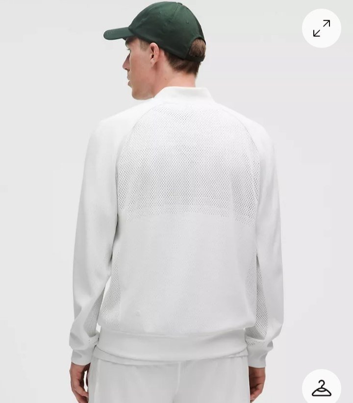 Men's Engineered Knit Mesh Tennis Jacket