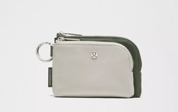 Double Zip Clippable Card Pouch