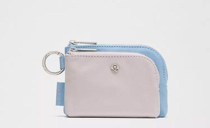 Double Zip Clippable Card Pouch