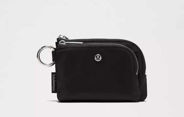 Double Zip Clippable Card Pouch