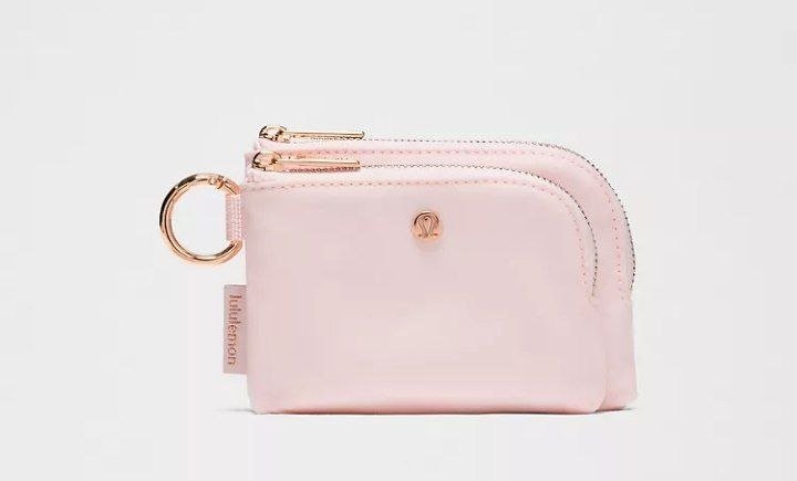 Double Zip Clippable Card Pouch