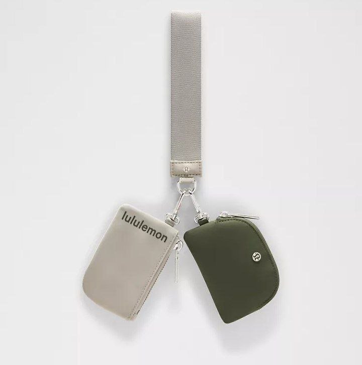 Dual Pouch Wristlet