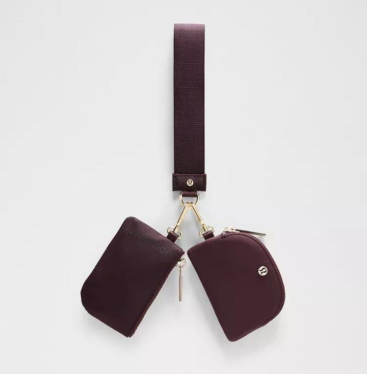 Dual Pouch Wristlet