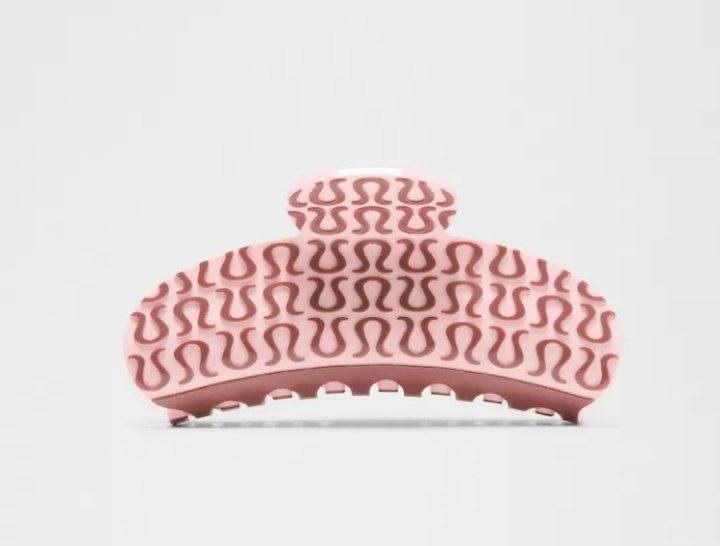 Logo-Embossed Claw Hair Clip