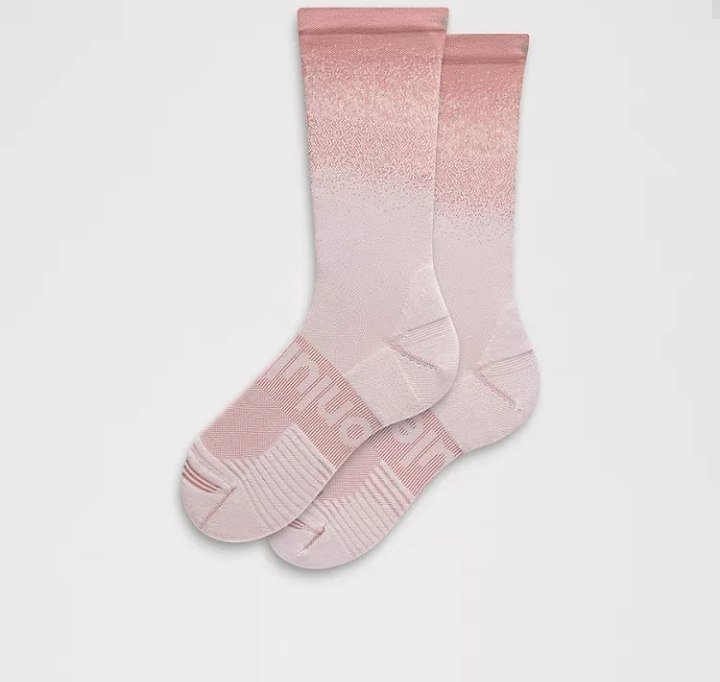  Unisex Power Stride Crew Socks Ombre