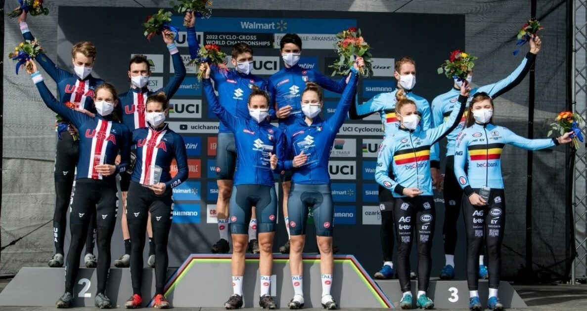 Team USA Places Second in Team Relay Test Event at… USA Cycling