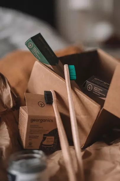 Image of sustainable toothbrushes