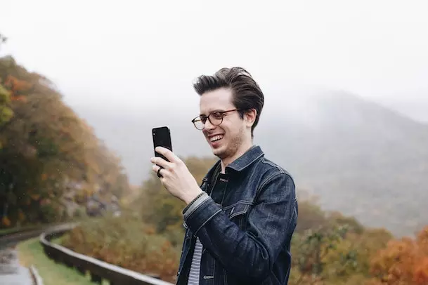 Image of customer using TikTok