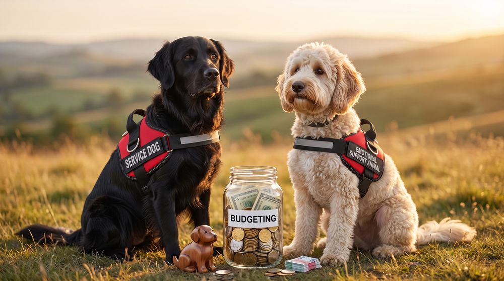 Budgeting for a Service Dog vs. an Emotional Support Dog