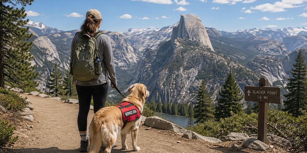 Paws on the Trail: The Ultimate Guide to National Parks for Service Dogs and ESAs