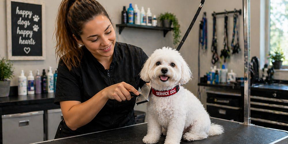 The Working Dog Wardrobe: Grooming and Maintenance for Public Access