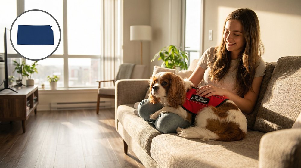 Kansas ESA Laws: What Emotional Support Animal Owners Need to Know