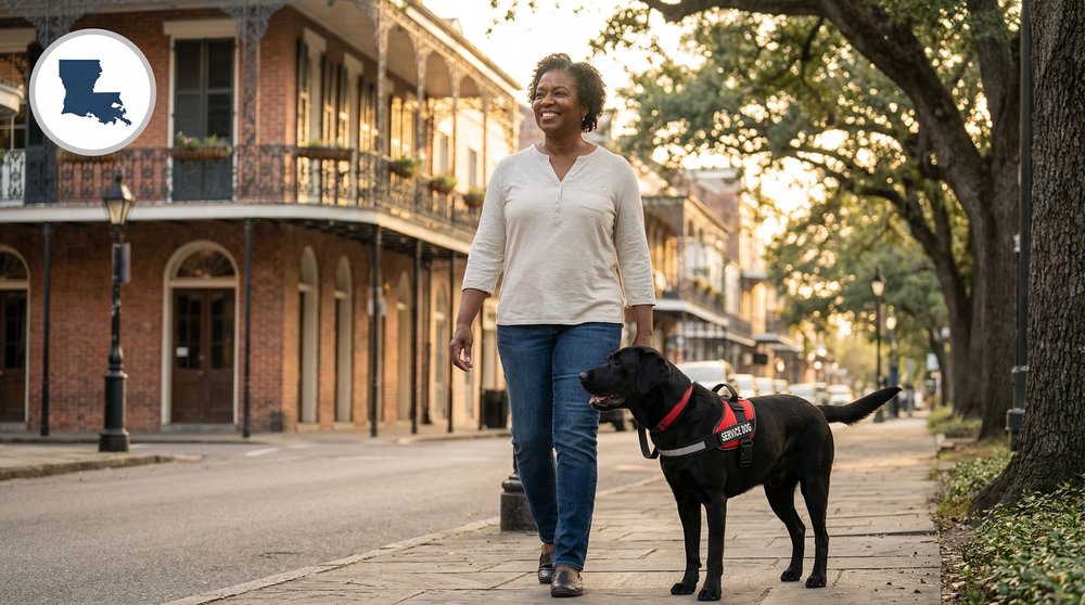 Louisiana Service Dog Laws: A Complete Guide for Handlers