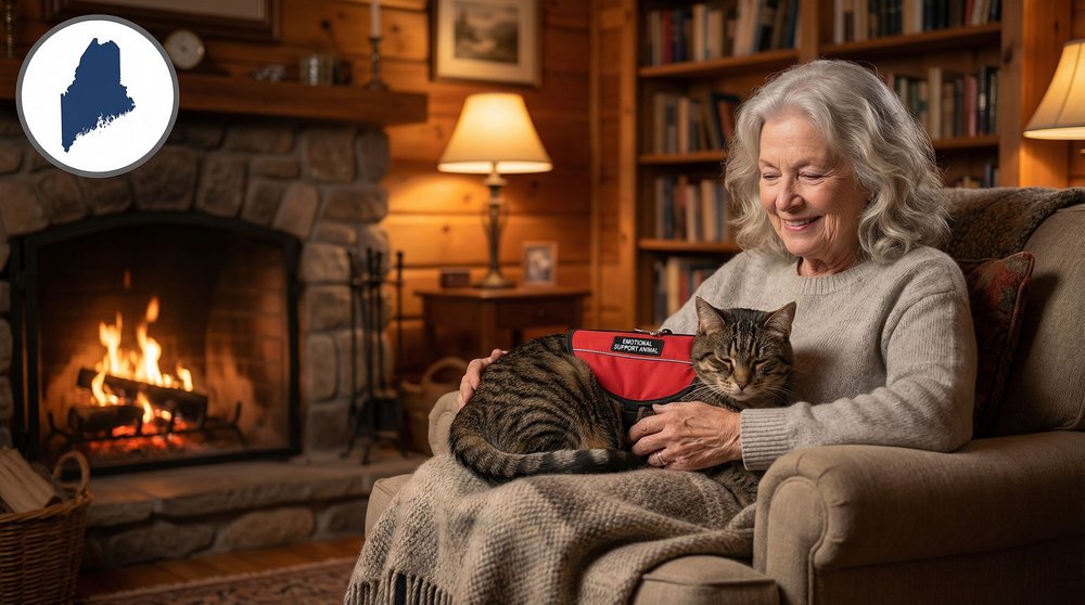 Maine ESA Laws: What Emotional Support Animal Owners Need to Know