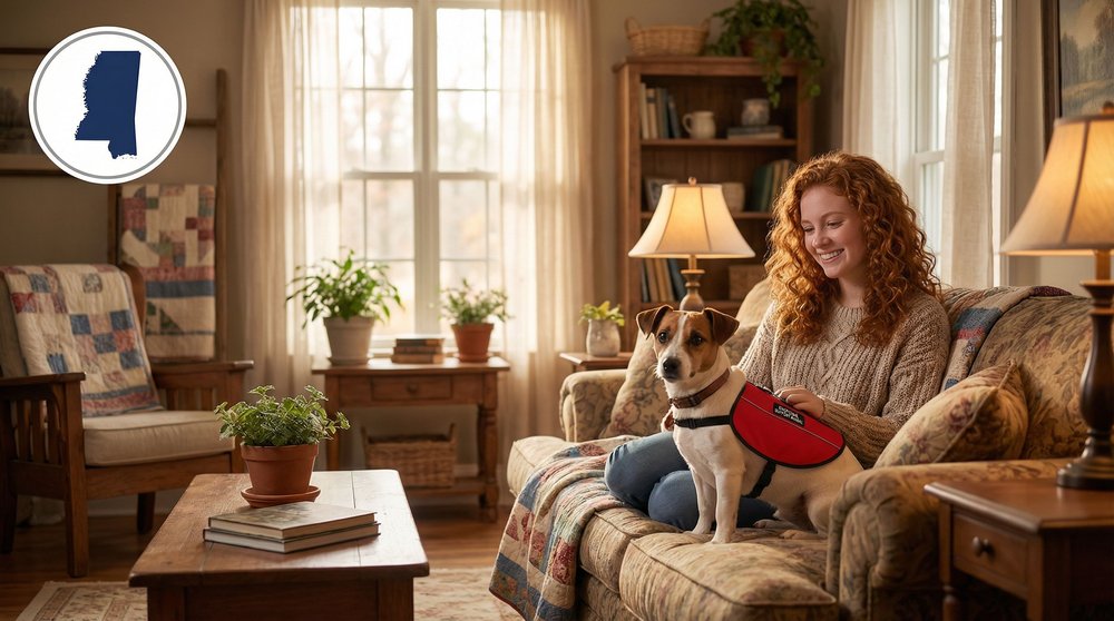 Mississippi ESA Laws: What Emotional Support Animal Owners Need to Know