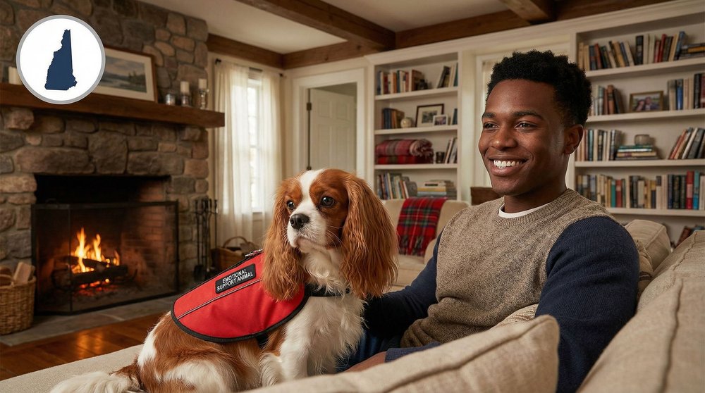 New Hampshire ESA Laws: What Emotional Support Animal Owners Need to Know