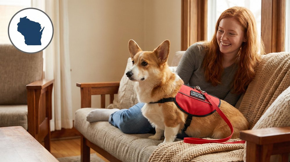 Wisconsin ESA Laws: What Emotional Support Animal Owners Need to Know