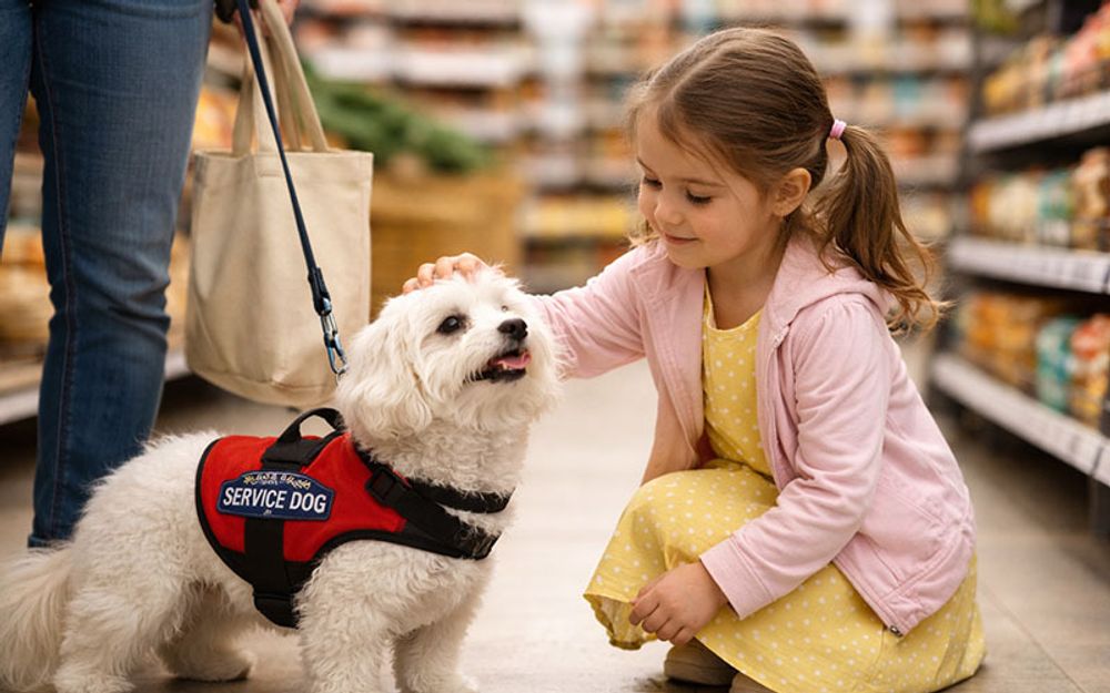You Can’t Pet Him, He’s Working: How to Handle Unwanted Attention and Public Access Challenges