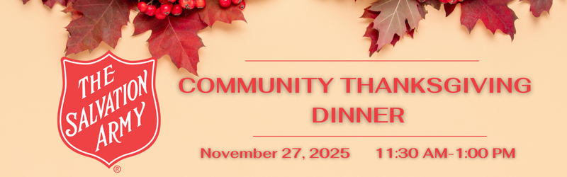 Community Thanksgiving Dinner Image