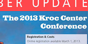 Kroc Conference