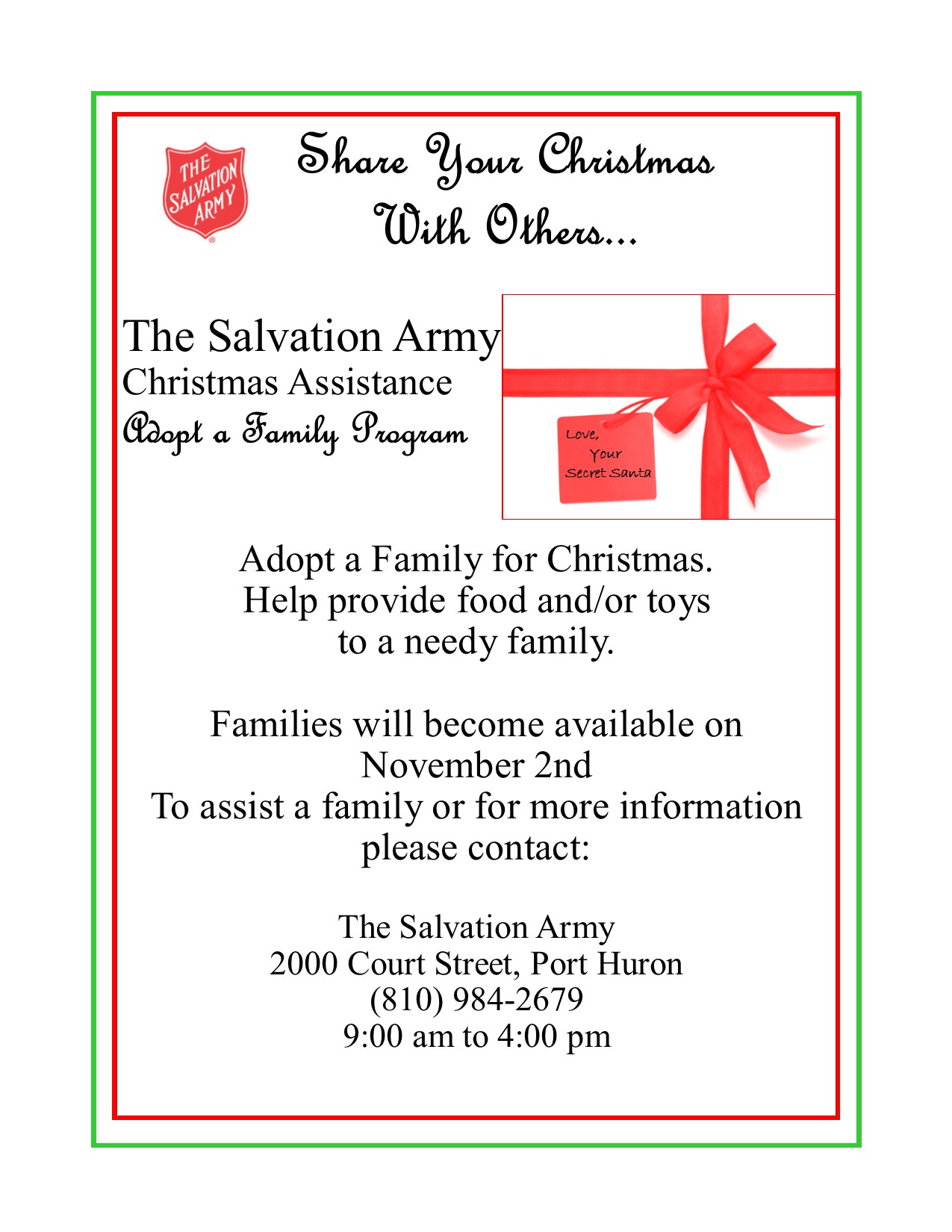 christmas assistance 2020 Adopt A Family Christmas Program 2020 Ukasds Newyearinfo Site christmas assistance 2020