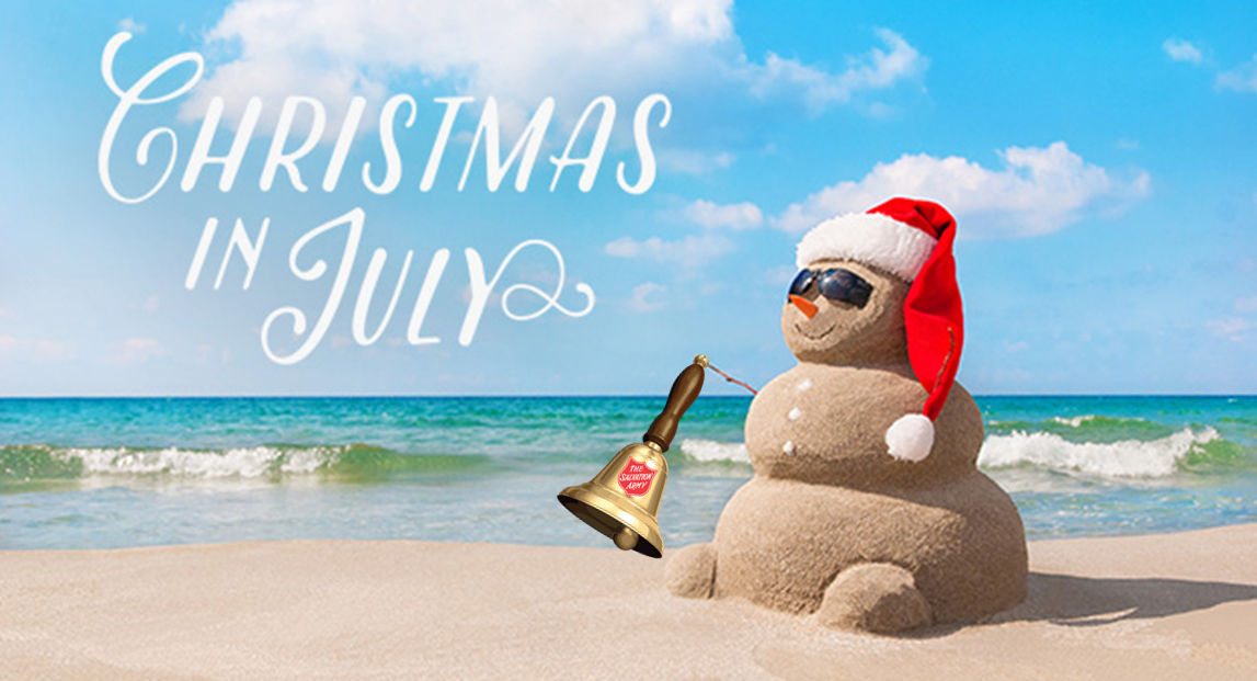 Christmas in July Red Kettle Campaign, July 21 & 22 Image