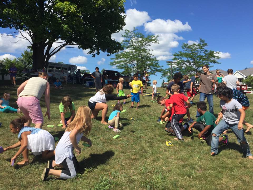 COMMUNITY WATERMELON PARTY at PINE COVE APARTMENTS, CHARLEVOIX