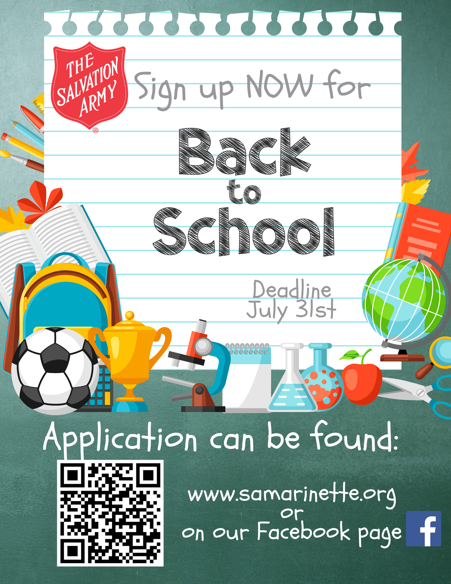 Back to School Registration Open Image